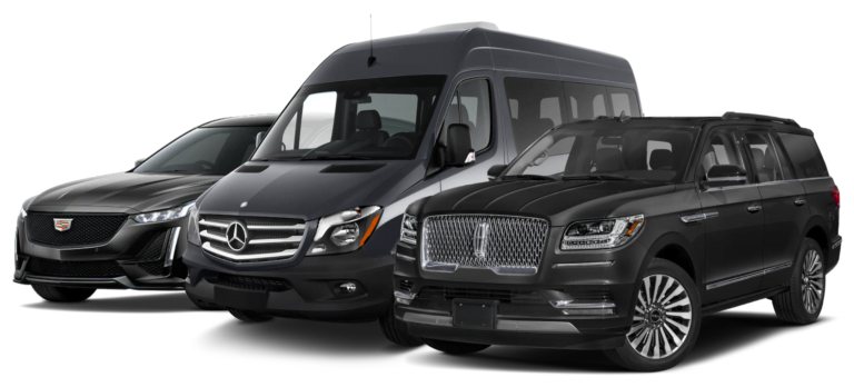 Hourly Charter Service Orange County 2 OC Executive Cars fleet available for hourly charter service